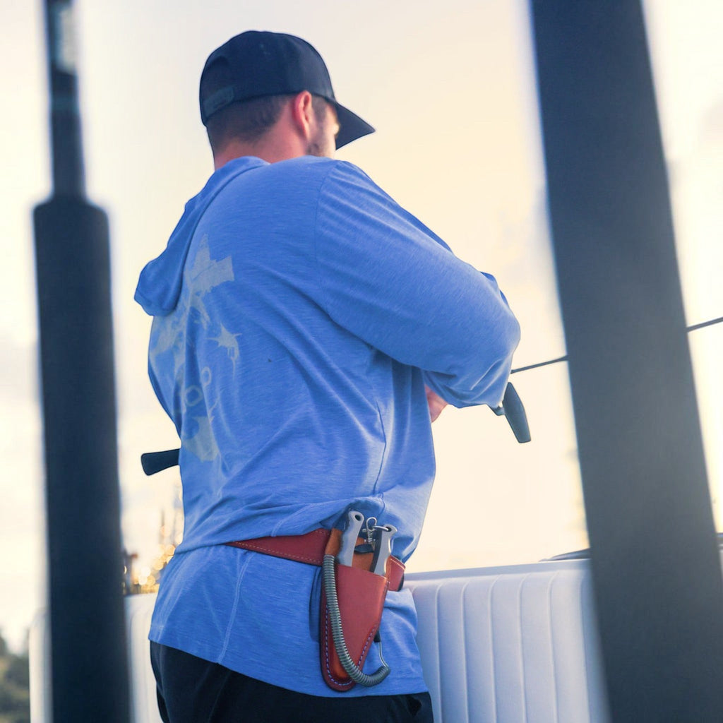 SORD Fishing Products Leather Tool Belt