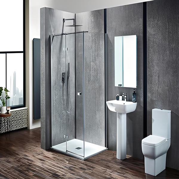 Bella 570mm Basin & Pedestal - 1 Tap Hole