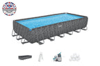 24' APX 365 Rectangular Pool Set