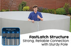 12ft x 48in Round Hydrium Steel Above Ground Pool Set