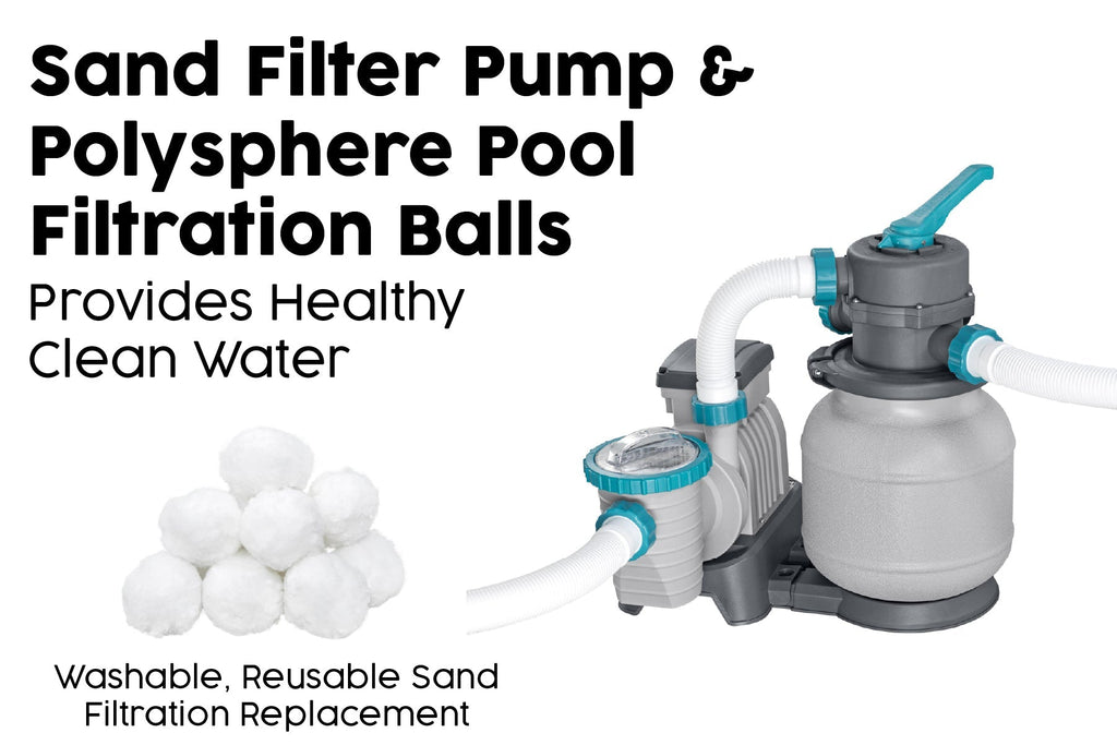18ft x 52in Grey Round APX 365 Above Ground Pool Set