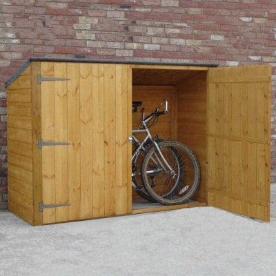 Pent Shiplap Bike Store - 6ft x 3ft