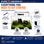 Superfish Scaper 90L Crystal Clear Aquascape Aquarium