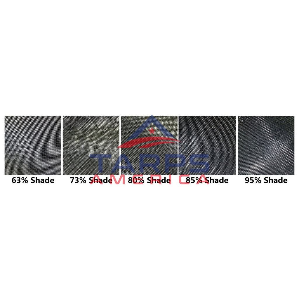 Black 73% Shade Cloth Mesh Tarp by ShadeMax®