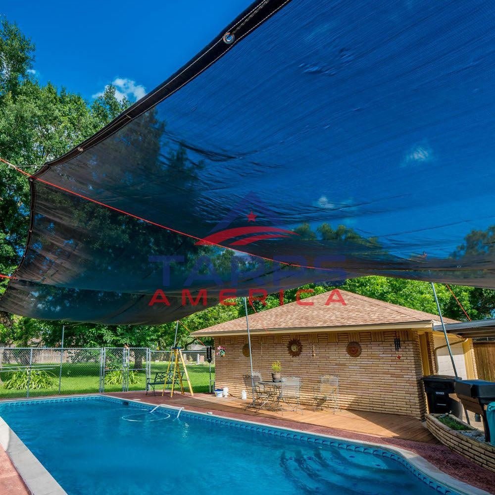 Black 80% Shade Cloth Mesh Tarp by ShadeMax®