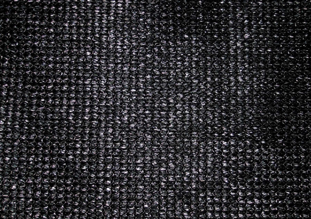 Black 86% Super Shade Mesh Tarp 8' x 20'