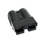 Anderson Style Connector - 50A, High Current, Black