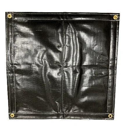 Black Insulated Poly Tarp 6' x 30'