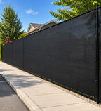 90% Black Privacy Fence 6' x 50'