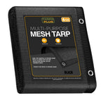 Black Mesh Tarp 6' x 10'