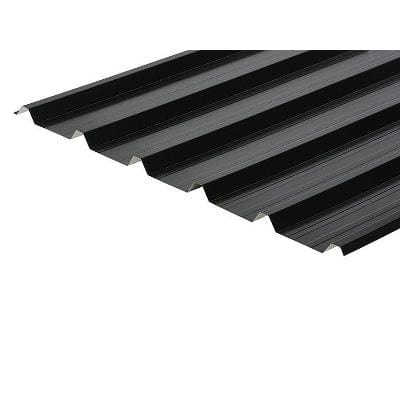 Cladco 32/1000 Box Profile Polyester Paint Coated 0.5mm Metal Roof Sheet (Black) - All Sizes