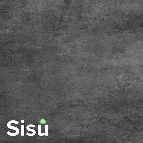 SISU Click Vinyl Flooring Tiles - 305mm x 610mm (10 Pack) - Black Slate Grey