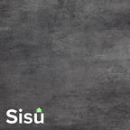SISU Click Vinyl Flooring Tiles - 305mm x 610mm (10 Pack) - Black Slate Grey