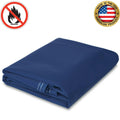 18 oz. Flame Retardant Vinyl Tarp - Blue - 12' x 20'