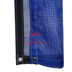 Custom Blue 8 oz. Medium Duty Vinyl Coated Mesh Tarp by ShadeMax®