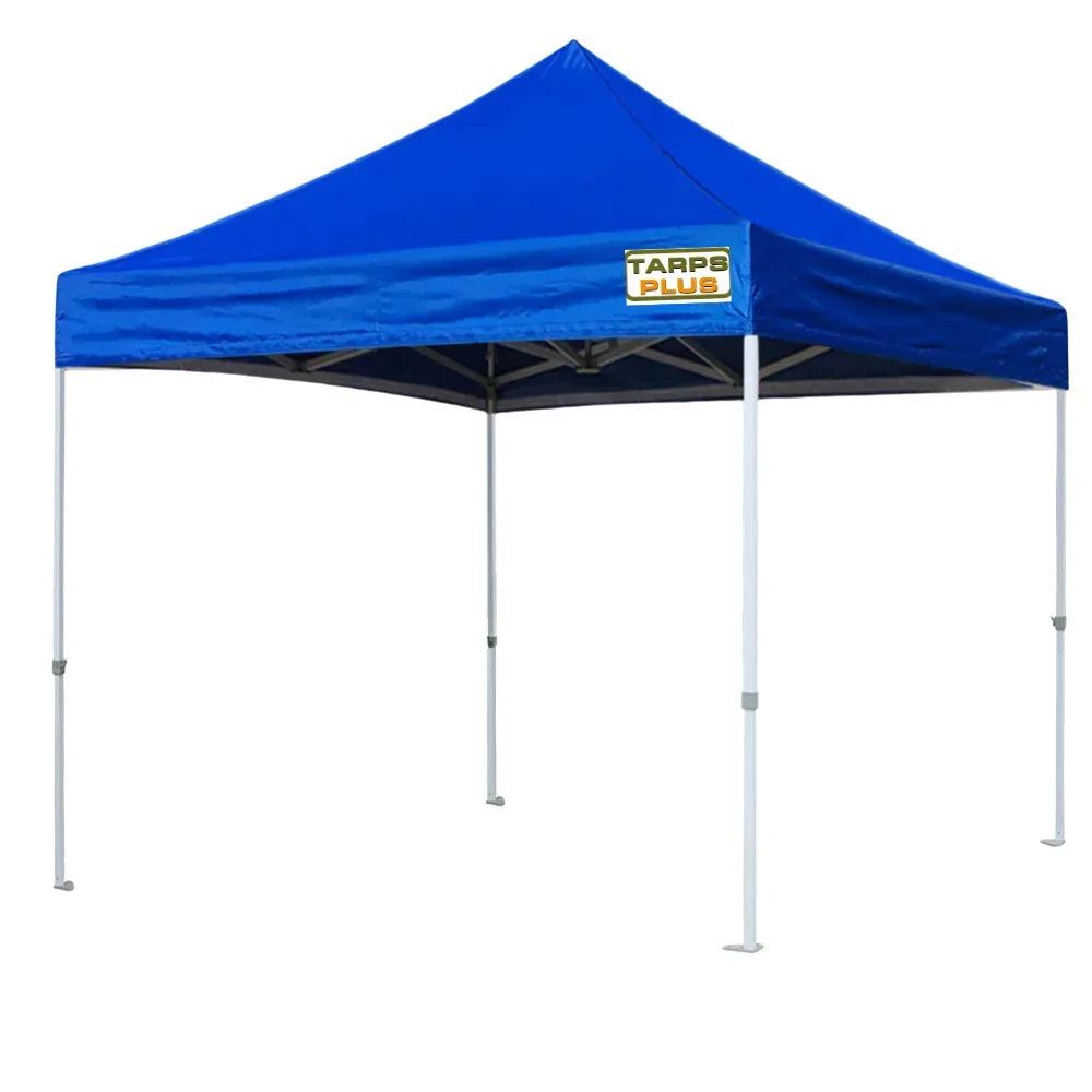 Blue 10' x 10' Diamond pop-up tent featuring an instant event canopy design