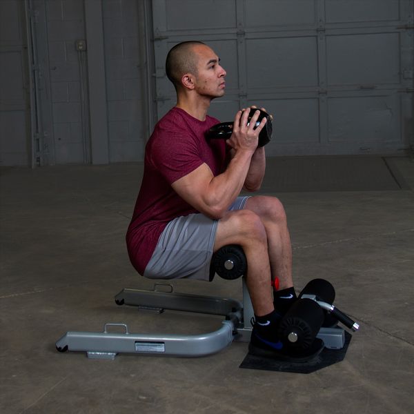 Body-Solid GSS50B Adjustable Sissy Squat Bench Leg Exercise Machine