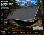 BOLOTOR Fly Rain Tarp - Dark Gray