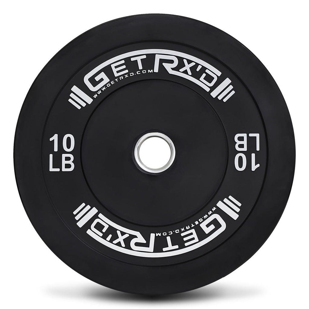 Black Premium Bumper Plates 2.0 with Color [piece]