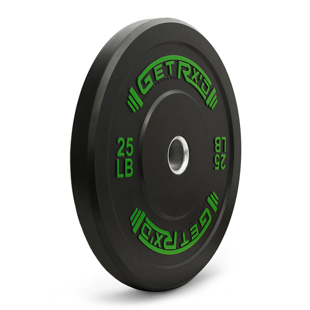 Black Premium Bumper Plates 2.0 with Color [piece]