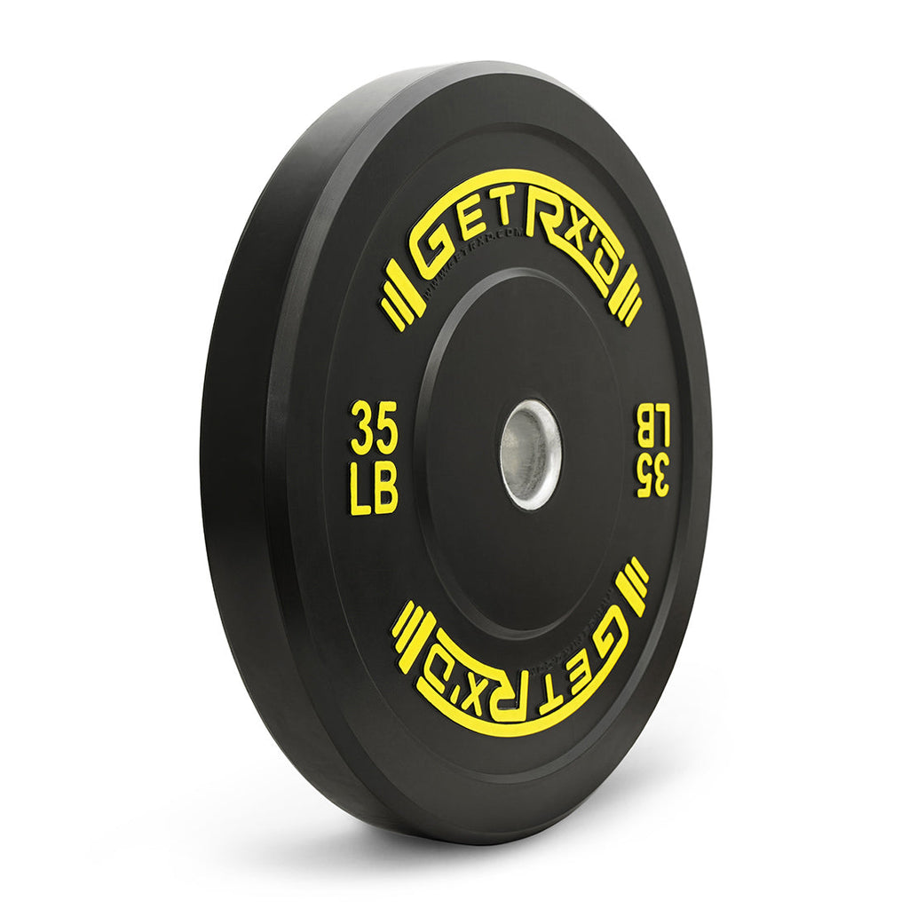 Black Premium Bumper Plates 2.0 with Color [piece]