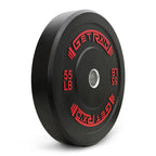 Black Premium Bumper Plates 2.0 with Color [piece]