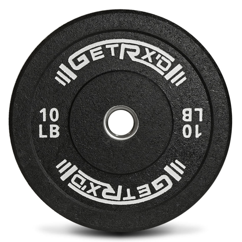 Black Crumb Rubber Bumper Plates [pc]