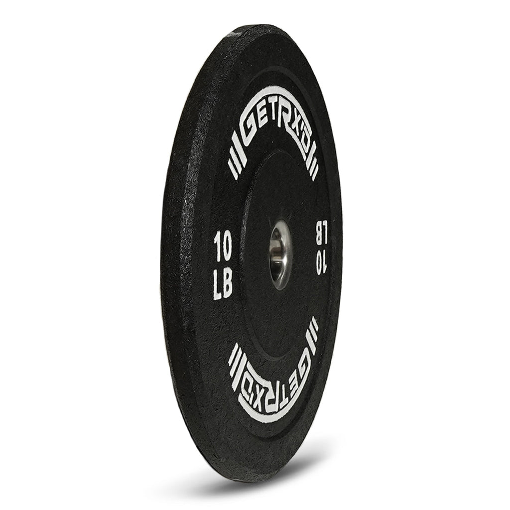 Black Crumb Rubber Bumper Plates [pc]