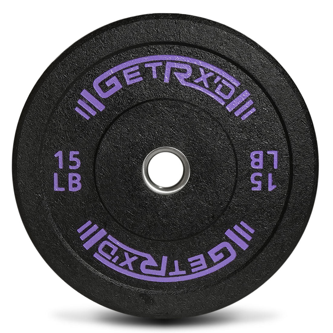 Black Crumb Rubber Bumper Plates [pc]