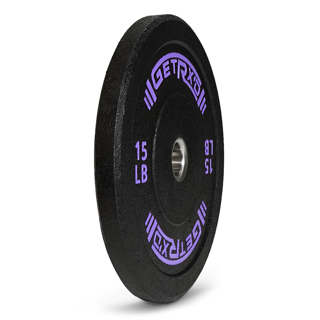 Black Crumb Rubber Bumper Plates [pc]