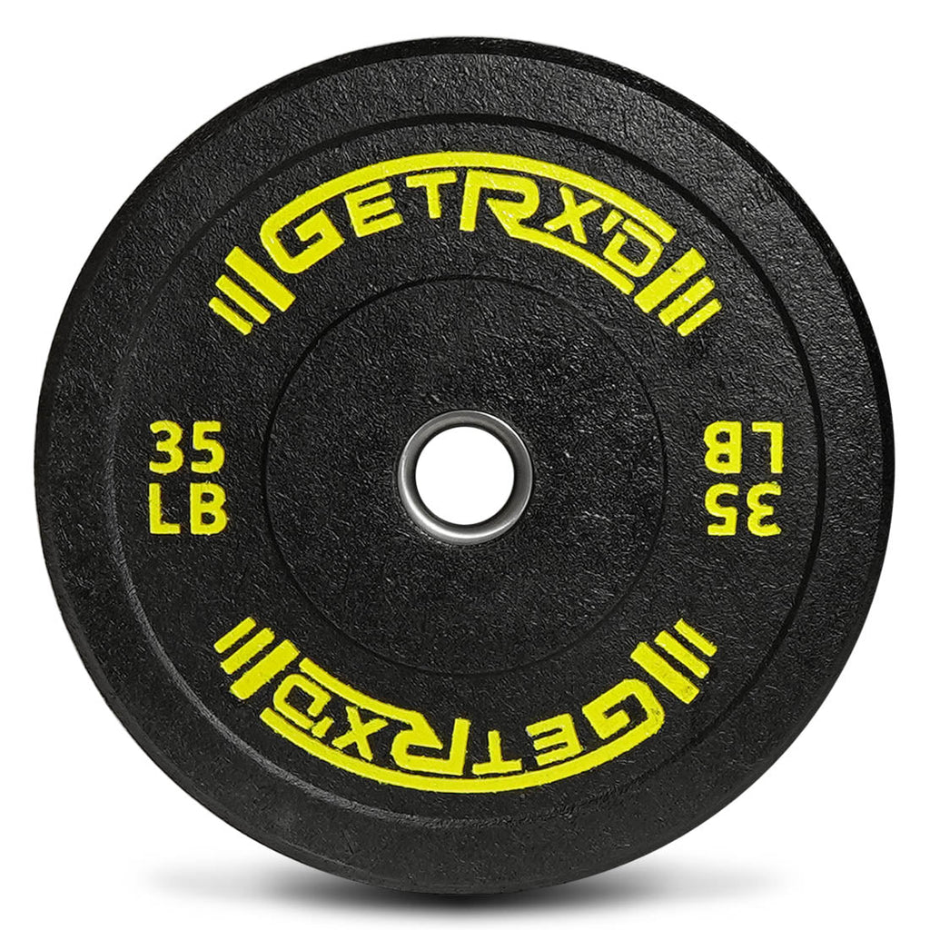 Black Crumb Rubber Bumper Plates [pc]