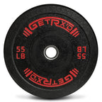 Black Crumb Rubber Bumper Plates [pc]