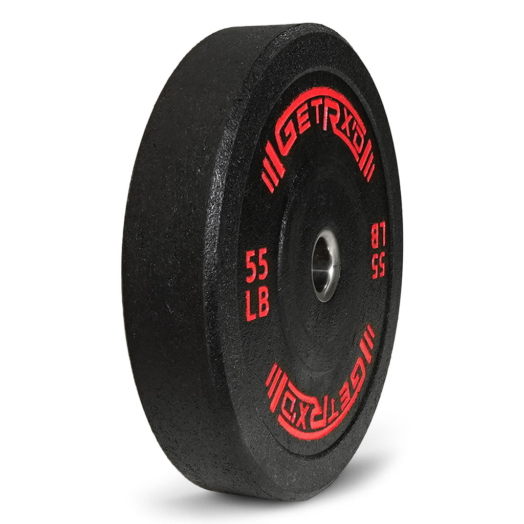 Black Crumb Rubber Bumper Plates [pc]