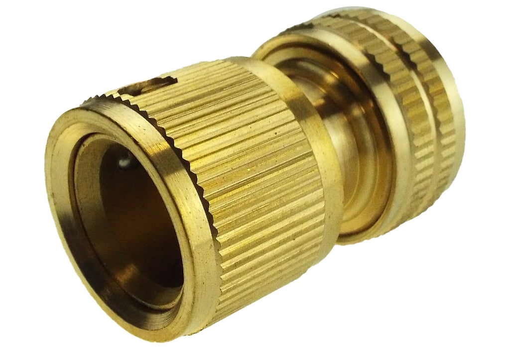 Hose Connector Snap-On Female Brass 1/2” Hose