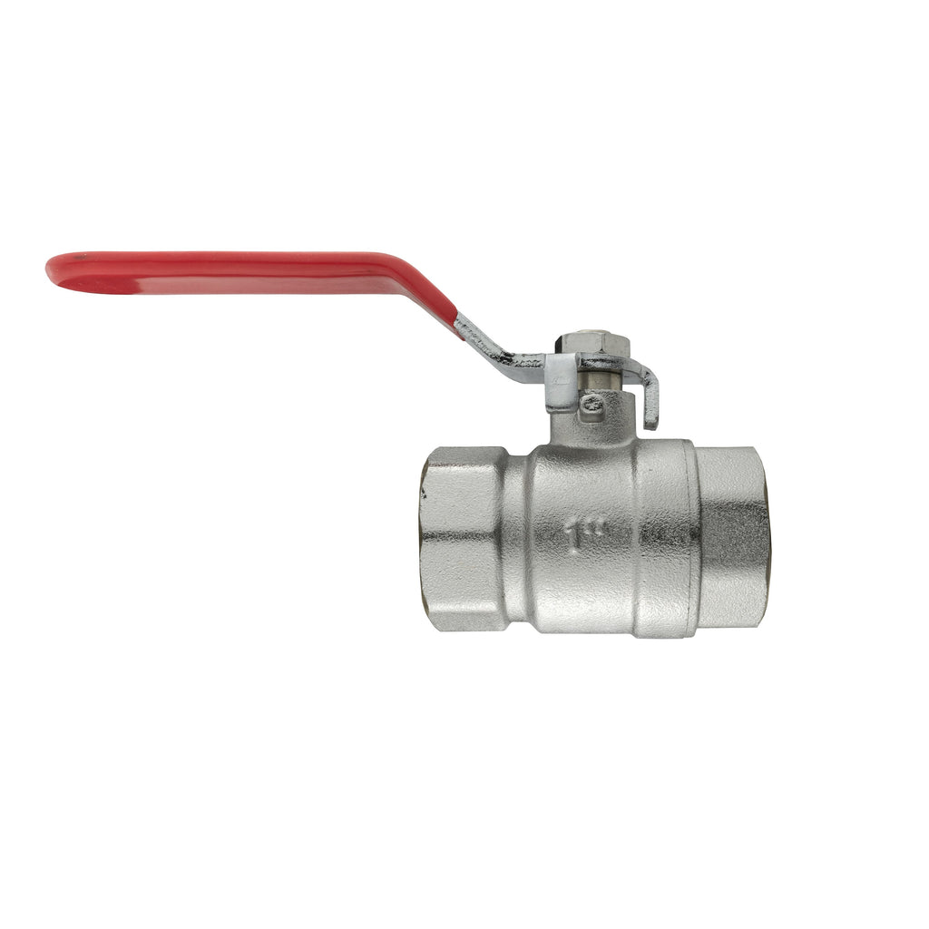 1” BSP Water Butt Fitting with Lever Valve and 25mm Barb Elbow