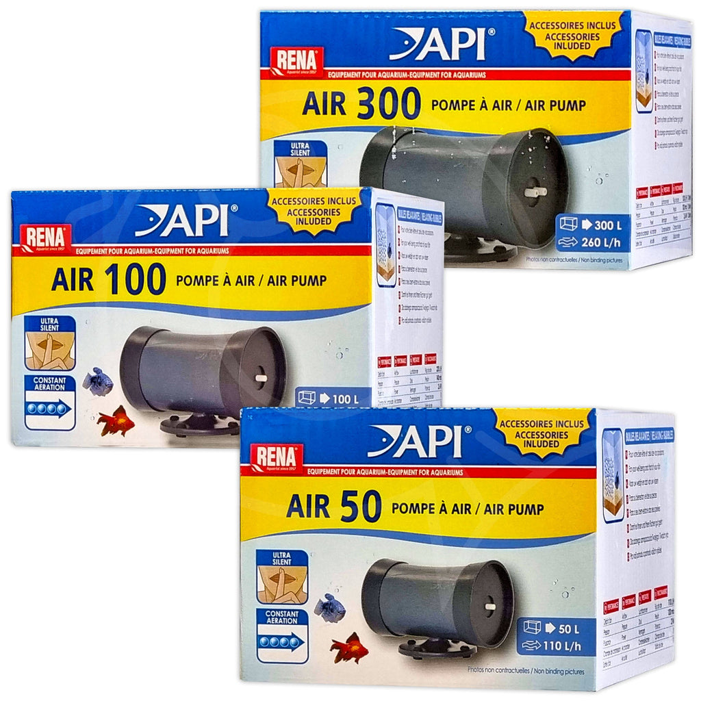 API Rena Ultra-Quiet Aquarium Air Pumps (50L-300L)