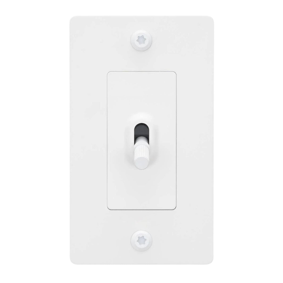 Buster + Punch NTG-144039 Linear 1-Gang Toggle Switch Without Logo, 15A, Single Pole/3-Way, White