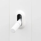 Buster + Punch NTG-144050 Linear 2-Gang Toggle Switch Without Logo, 15A, Single Pole/3-Way, White