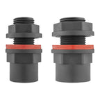 Water Butt 3/4" BSP Male with Female Outlet and Drill Bit