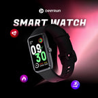DeerRun® Fitness Smartwatch: Sync to App & Track Workouts
