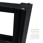 Glass-Like Evolution Canopy (Unglazed) - Grey