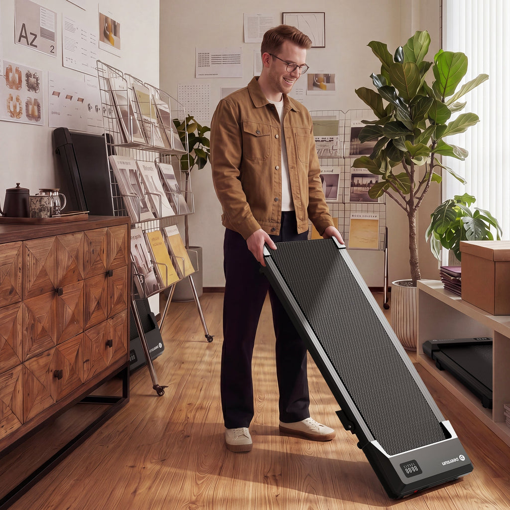DeerRun Q2 Urban Plus Walking Workstation Bundle