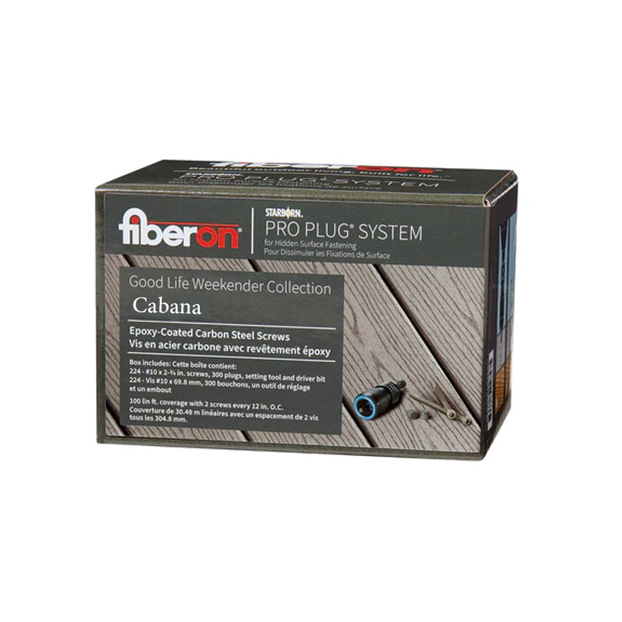 Cortex 2-3/4" Pro Plug Screws System - CABANA