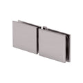 FHC Adjustable Glass Clamp Square 180 Degree Glass To Glass [3/8" to 1/2"]