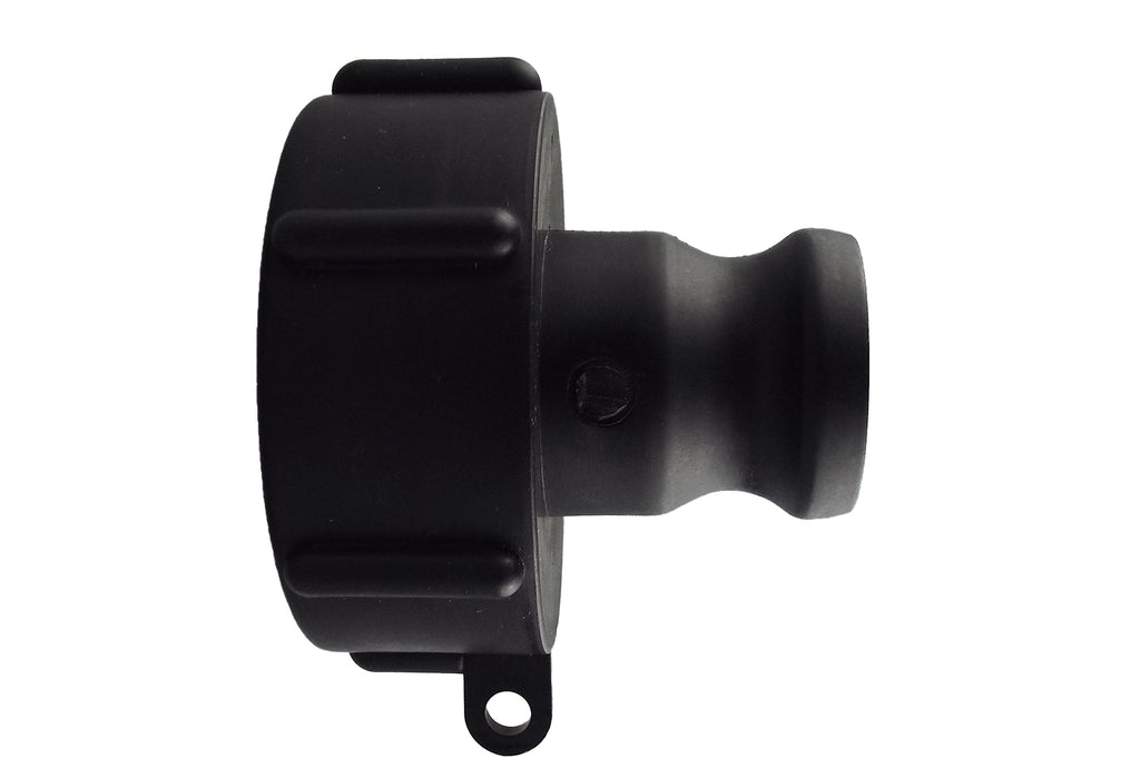 IBC 2” S60X6 Valve with IBC S60X6 - 1” Camlock Fitting 1” Type B Camlock