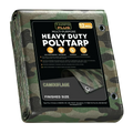 Camouflage Poly Tarp 10' x 20'