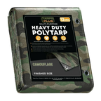 Camouflage Poly Tarp 20' x 40'