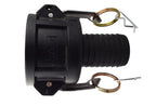Camlock Type C 2" - 1.5" Barb