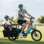 XPedition2 Raindrop Blue Long-Range Dual-Battery + FREE Running Boards, Cushions, Elite Headlight, Suspension Seat Post, Orbitor, Fast Charger ($694 Value)