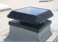 SunRise Solar- CB 1250 FT Curb Base Solar Attic Fan | 30 watts
